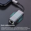 Type-C To RJ45 Gigabit Ethernet Adapter For Mac And Windows, With Light - Image 7