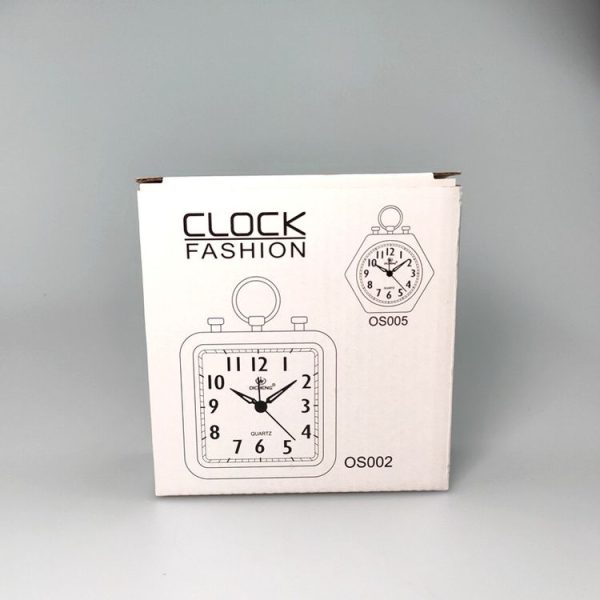 OS005 Students Mute Alarm Clock Children Bedroom Bed Night Light Alarm Clock (Black) - Image 5