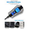 West Biking Night Riding Bicycle Light Bicycle Bell MTB Road Bicycle Light Wired Odometer, Specification: Upgrade Black - Image 6