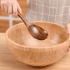 Non-Stick Pot Wood Spoon Teak Scoop Tableware Medium Spoon - Image 6