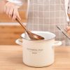 Non-Stick Pot Wood Spoon Teak Scoop Tableware Medium Spoon - Image 7