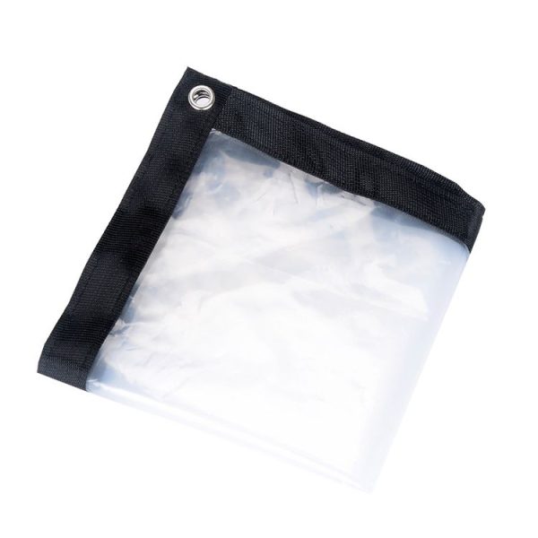 Balcony Windows Transparent Rainproof Cloth Plants Insulation Anti-Bird Thick Windshield, Specification: 1x1m Film Shed - Image 4