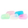50 PCS Portable Toothbrushes Head Cover Holder Travel Hiking Camping Case, Random Color Delivery - Image 2