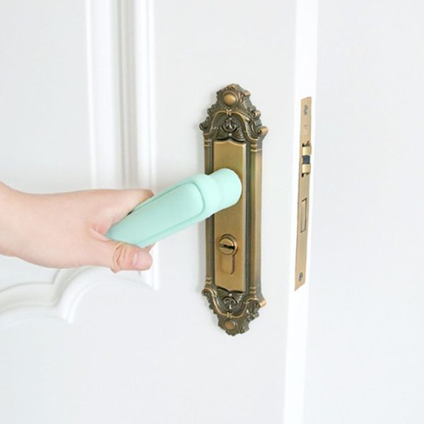 Silicone Door Handle Protector Children Anti-Collision Protector (Pink) - Image 7