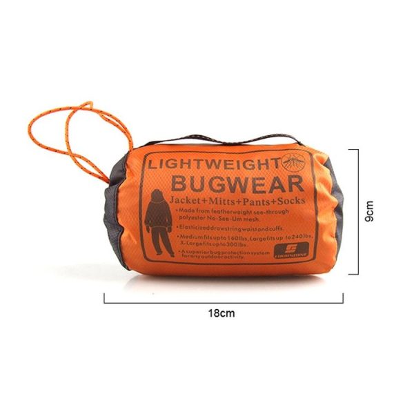Camping Adventure Anti-Mosquito Suit Summer Fishing Breathable Mesh Clothes, Specification: Four-piece (L / XL) - Image 5