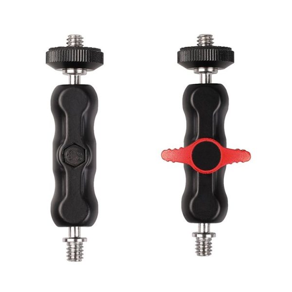 H032 Camera Magic Arm Bracket Hot Shoe Ball Head Double Ball Gimbal Hand Small Pea Clip Monitors Bracket - Image 4