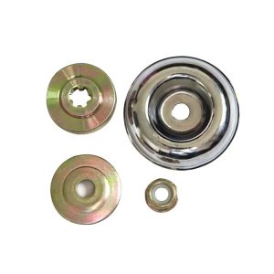 Lawn Mower Working Head Accessories Brush Cutter Pressure Plate Protection Cover Nut, Specification: Work Head 4 PCS / Set