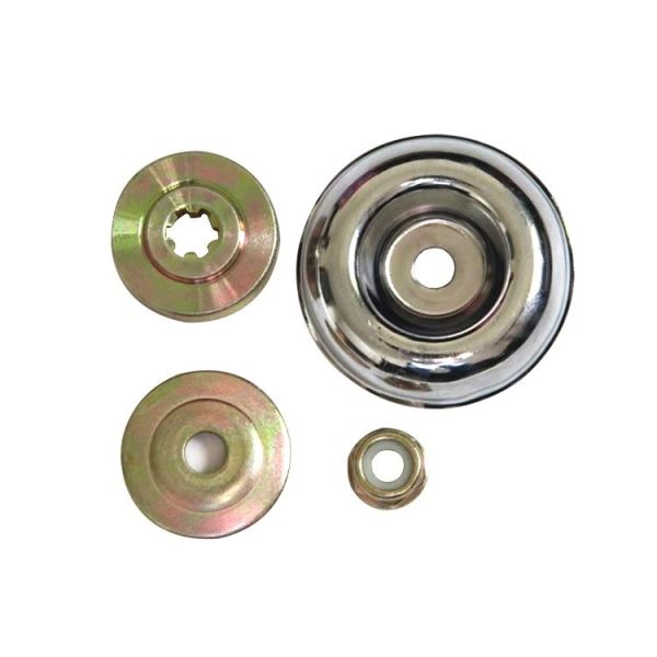 Lawn Mower Working Head Accessories Brush Cutter Pressure Plate Protection Cover Nut, Specification: Work Head 4 PCS / Set