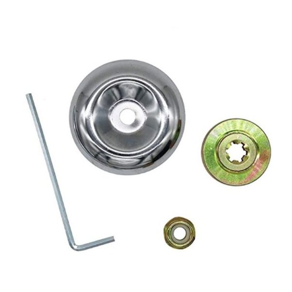 Lawn Mower Working Head Accessories Brush Cutter Pressure Plate Protection Cover Nut, Specification: Work Head 3 PCS / Set + Hexagon