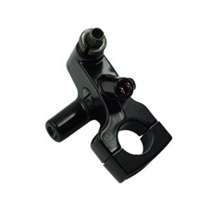 Motorcycle Modification Accessories Reflective Holder Mirror Code Handle Bracket For Honda VT600 / VT750 / STEED400 (Black)