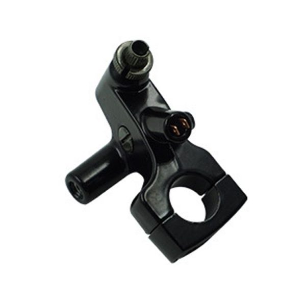 Motorcycle Modification Accessories Reflective Holder Mirror Code Handle Bracket For Honda VT600 / VT750 / STEED400 (Black)