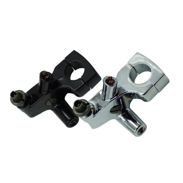 Motorcycle Modification Accessories Reflective Holder Mirror Code Handle Bracket For Honda VT600 / VT750 / STEED400 (Black) - Image 2