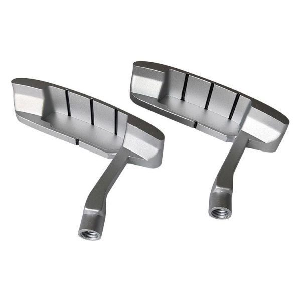 Children Sngle-Sided Golf Putter Head Zinc Alloy Practice Putter Head (Silver) - Image 2