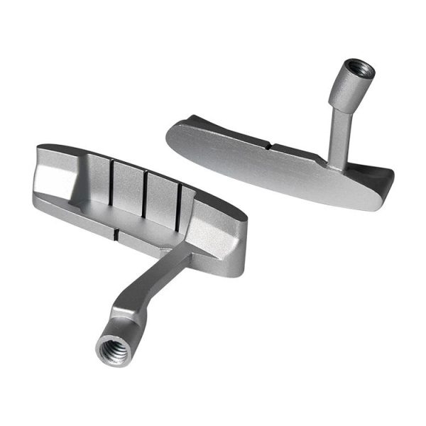 Children Sngle-Sided Golf Putter Head Zinc Alloy Practice Putter Head (Silver) - Image 3