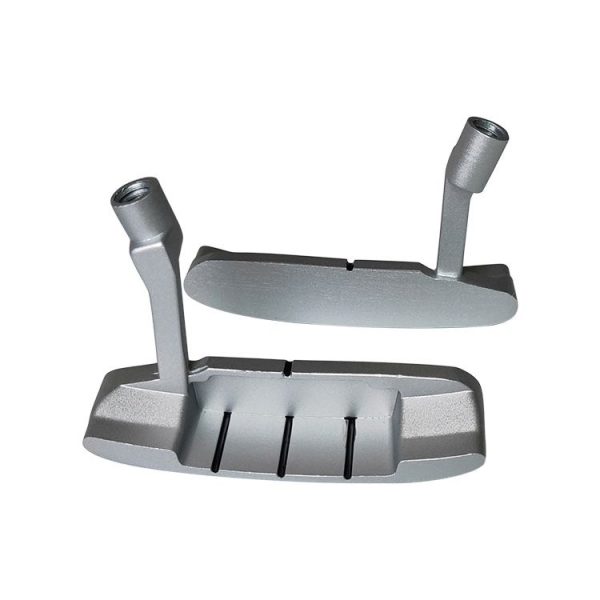 Children Sngle-Sided Golf Putter Head Zinc Alloy Practice Putter Head (Silver) - Image 4