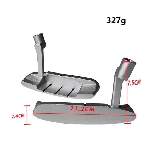 Children Sngle-Sided Golf Putter Head Zinc Alloy Practice Putter Head (Silver) - Image 6