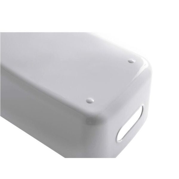 Desktop Storage Box Bathroom Kitchen Plastic Storage Basket Snacks Sundry Storage Basket Cosmetics Storage Basket (Gray) - Image 5