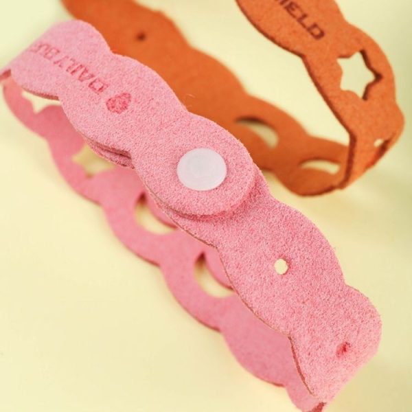 5pcs BUGS Mosquito Repellent Bracelet Mosquito Ring Outdoor Mosquito Bracelet Color Random Delivery, Style: Staroon Bracelet - Image 3