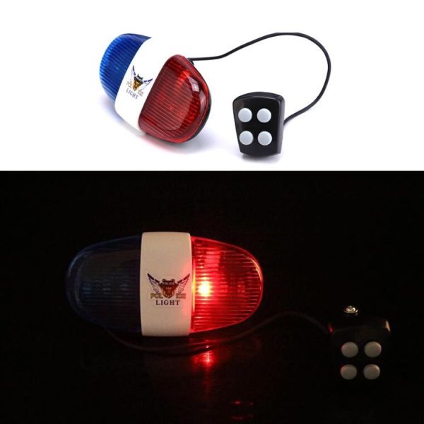 XC-325 Electronic Bell Bicycle Lamp 4 Tone Speaker - Image 4