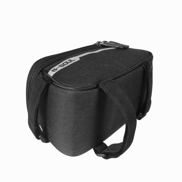 B-Soul YA249 Mountain Bike Front Beam Bag Bicycle Bag Riding Equipment Saddle Bag Upper Pipe Package (Blue) - Image 5