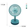 Summer Cool and Flipable Desktop Mini Fan (Sea Mist Blue) - Image 3