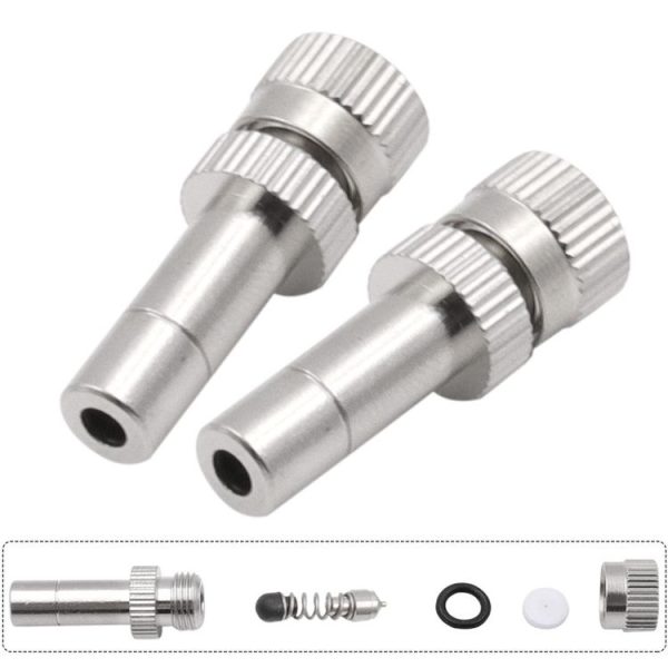 6mm Humidifying And Dedusting Cooling Atomizing Sprinkler Quick-Plug Fog Misting Nozzle, Model: 0.3mm - Image 6