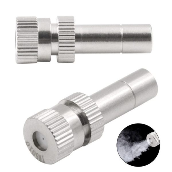 6mm Humidifying And Dedusting Cooling Atomizing Sprinkler Quick-Plug Fog Misting Nozzle, Model: 0.3mm - Image 7