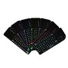 A8 Mini Wireless Mouse And Keyboard With Laser Touchpad Keyboard, Colour: English Colorful Backlight - Image 2