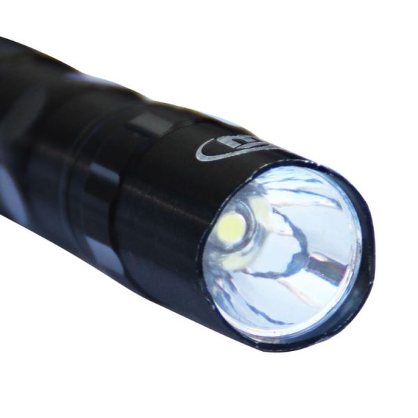 JUNGLELEOPARD 3 PCS Aluminum Alloy Strong Light Flashlight Mini Spotlight LED Light (Black) - Image 4