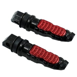 Motorcycle Off-Road Car Accessories Modified Aluminum Alloy Non-Slip Foot Pedal (Red)