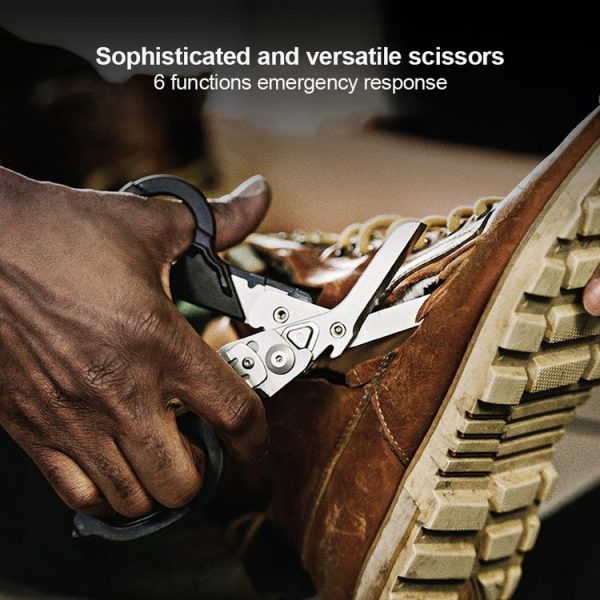Multifunctional Folding Scissors Outdoor Emergency Scissors - Image 5