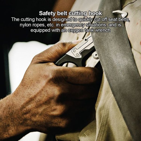 Multifunctional Folding Scissors Outdoor Emergency Scissors - Image 6