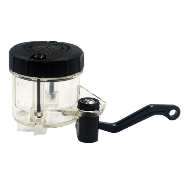 Motorcycle Modified Fittings Front Brake Oil Liquid Oil Cup Direct Pump Large Capacity Universal Oil Pot (Transparent)