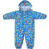 Siamese Children Raincoat Print Thin Section Hooded Raincoat, Size: M (Blue) - Image 2