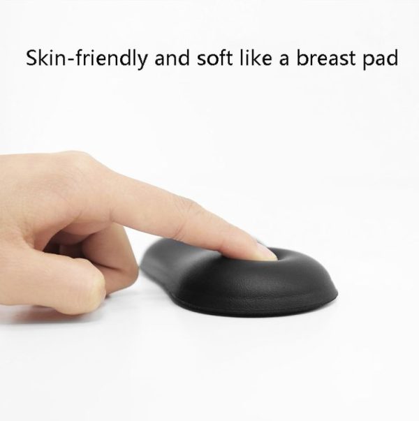 HW Office Household Wrist Mouse Pad Leather Stereo Silicone Wrist Pad - Image 4