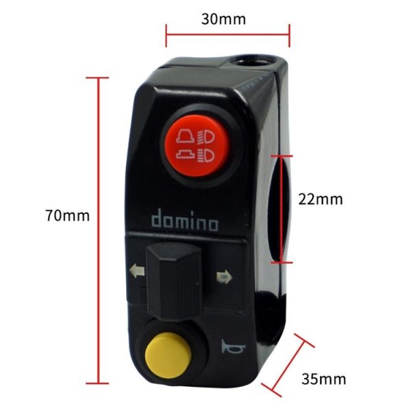 Motorcycle Modification Aluminum Alloy Handle Switch High Low Beam Light Turn Signal Horn Control Switch (Silver) - Image 3