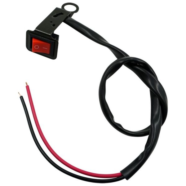 5 PCS Motorcycle Modification Accessories Ship Type Rocker With Lamp Switch Rearview Mirror Bracket Headlight Spotlight Switch - Image 5
