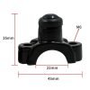 Motorcycle Modification Self-Locking Single Switch Headlight Fog Light Brake Light Emergency Light Switch (Blue Button) - Image 3