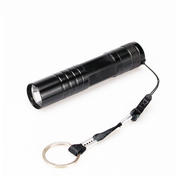 5 PCS LED Mini Strong Light Flashlight Outdoor Emergency Strong Light Keychain Flashlight, Random Colour Delivery (White Box) - Image 2