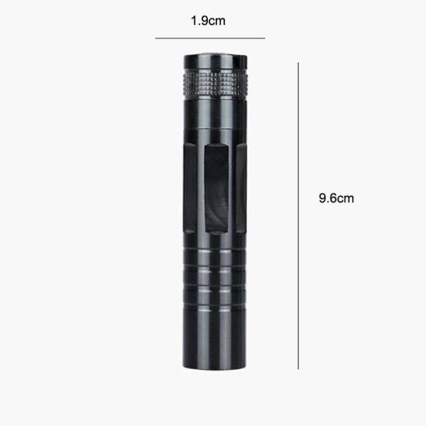 5 PCS LED Mini Strong Light Flashlight Outdoor Emergency Strong Light Keychain Flashlight, Random Colour Delivery (White Box) - Image 5