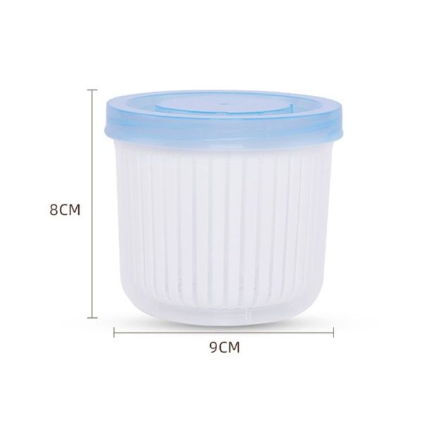 Onion Ginger Garlic Drainage Storage Box Kitchen Vegetable Plastic Storage Box Refrigerator Seal Storage Box - Image 2