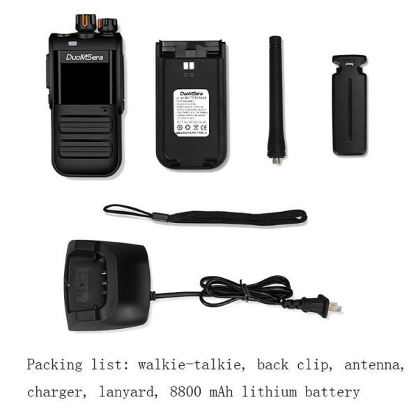 DuoMSera Outdoor Handheld Civil Waterproof High-Power Wireless Walkie-Talkie - Image 4