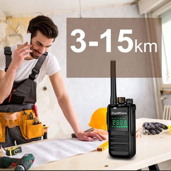 DuoMSera Outdoor Handheld Civil Waterproof High-Power Wireless Walkie-Talkie - Image 6