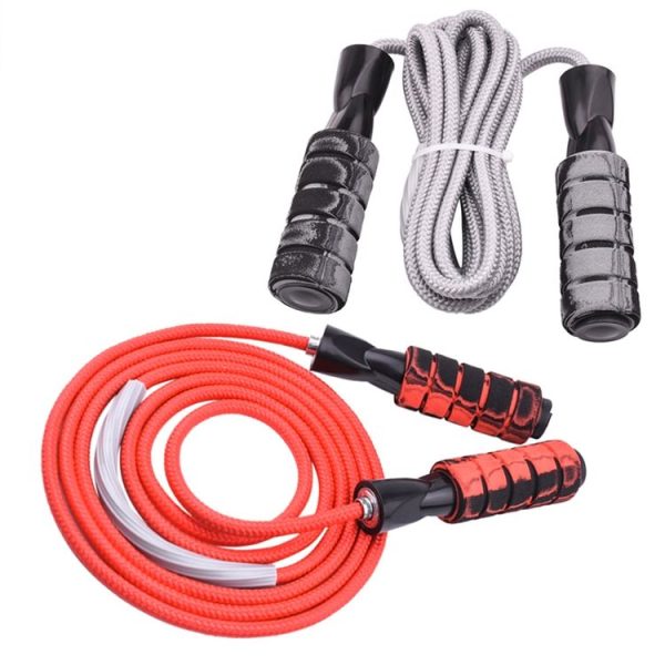 Weight-Bearing Skipping Rope Fitness Exercise Room Skipping Rope, Thickness: 6mm, Length: 3m (Red) - Image 2