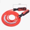 Weight-Bearing Skipping Rope Fitness Exercise Room Skipping Rope, Thickness: 6mm, Length: 3m (Red) - Image 3
