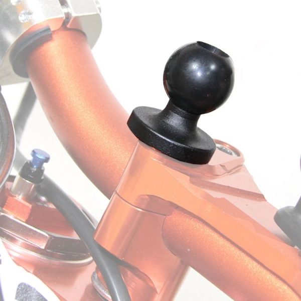 N-P090 Hollow Ball Head Loading Mobile Phone Bracket Handlebar Holder - Image 2