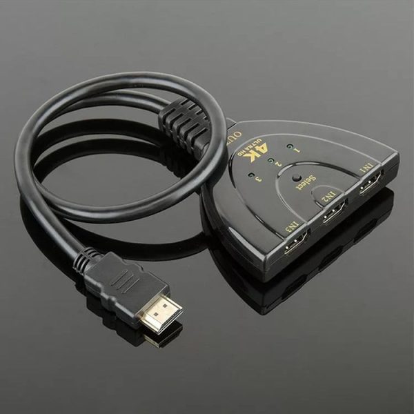 3X1 4K x 2K 3 in 1 out HD Converter Video Switcher (4K x 2K) - Image 4