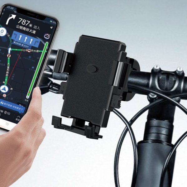 Motorcycle Rearview Mirror Bicycle Handlebar Phone Bracket, Colour: Motorcycle Rearview Mirror - Image 7