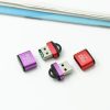 480Mbps Mini Micro SD Card Mobile Phone High-Speed TF Memory Card Reader Computer Car Speaker Card Reader (Red) - Image 4