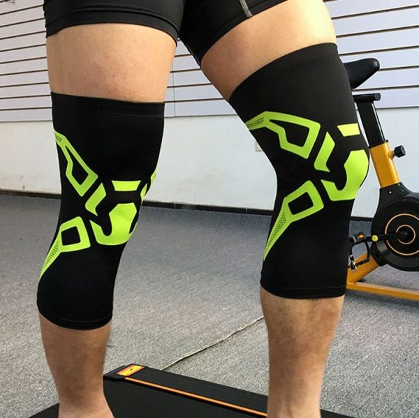 2 PCS Basketball Knee Pads Summer Leg Protection Cover Outdoor Football Riding Running Sporting Goods Protective Gear, Specification: XL (Red Gray) - Image 6